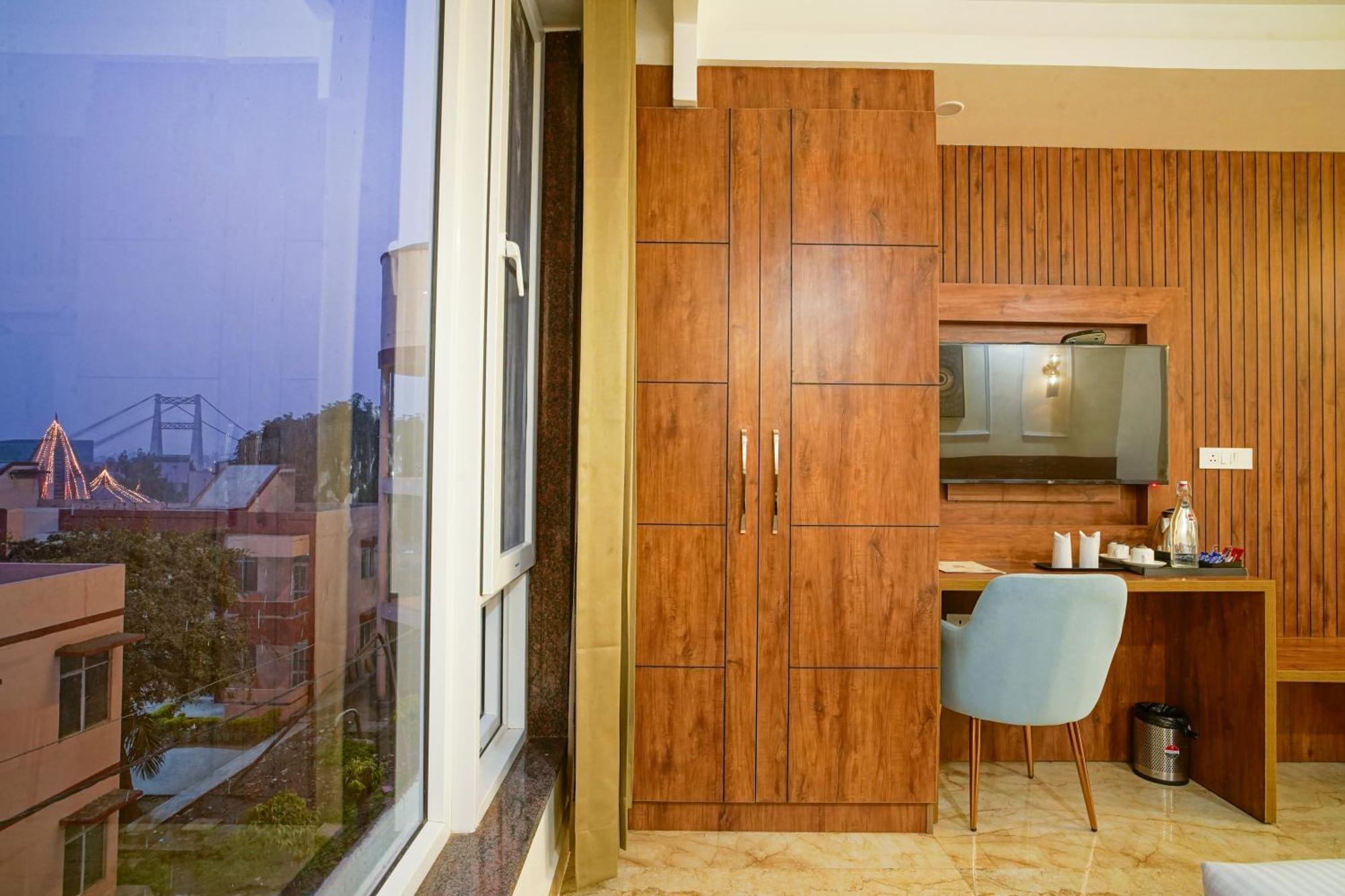 Hotel Nirvana Bliss, Behind Parmarth Niketan Rishīkesh المظهر الخارجي الصورة
