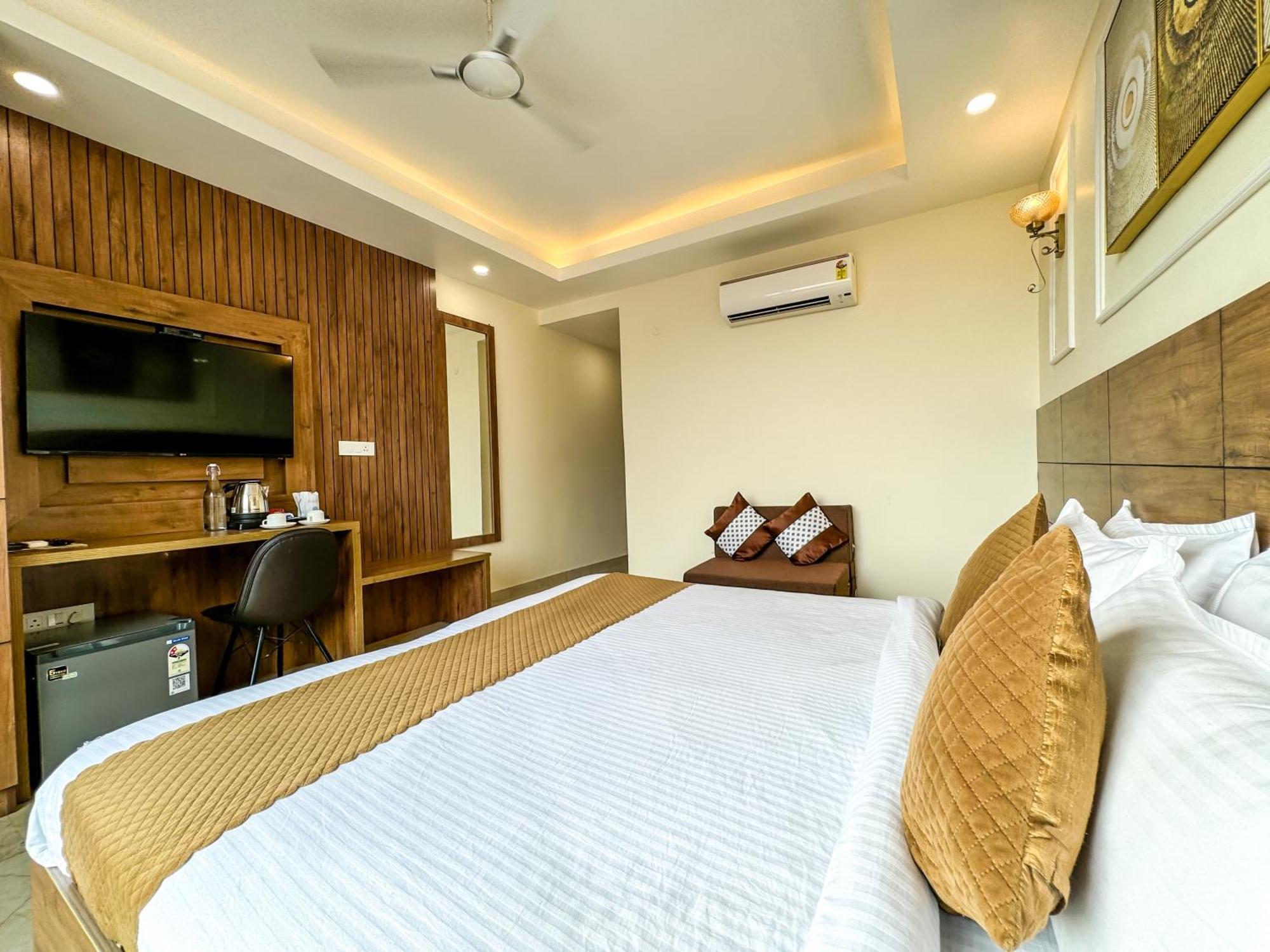 Hotel Nirvana Bliss, Behind Parmarth Niketan Rishīkesh المظهر الخارجي الصورة